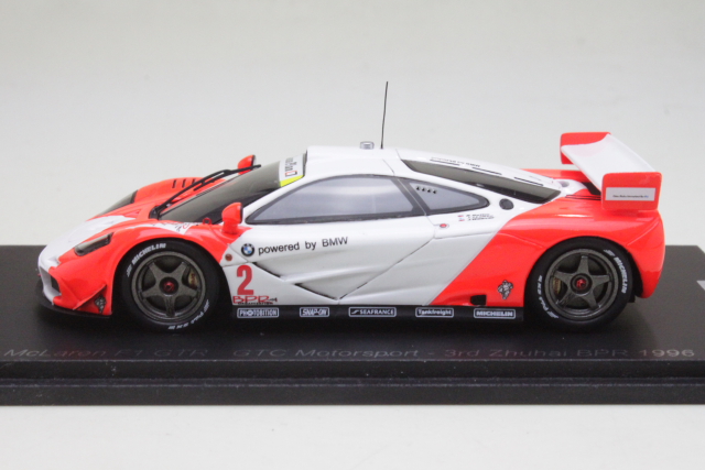 McLaren F1 GTR, 3rd. BPR Zhuhai 1996, J.J.Lehto, no.2
