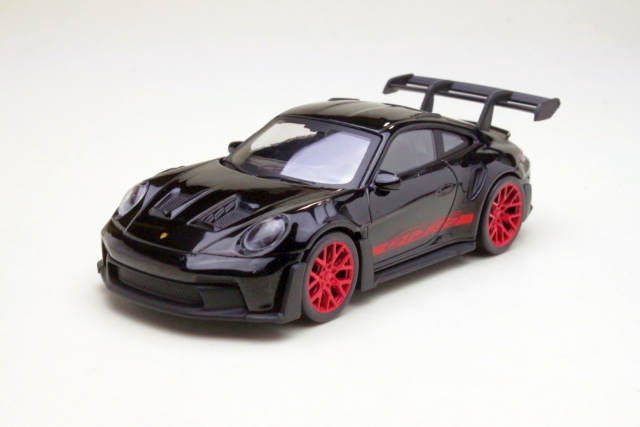 Porsche 911 (992) GT3 RS Coupe 2022, musta/punainen