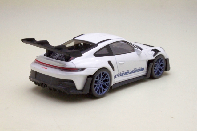Porsche 911 (992) GT3 RS Coupe 2022, valkoinen/sininen