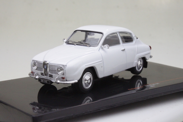 Saab 96 V4 1965, white