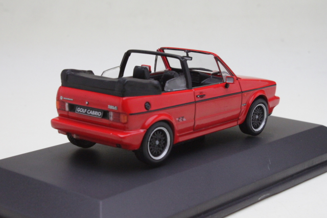 VW Golf 1 Sportline Cabriolet 1992, red