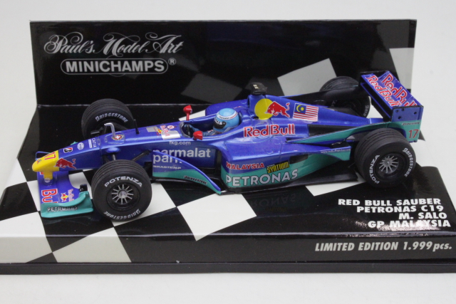Sauber Petronas C19, GP Malaysia 2000, M.Salo, no.17
