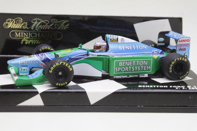 Benetton Ford B194, F1 1994, JJ.Lehto, no.6