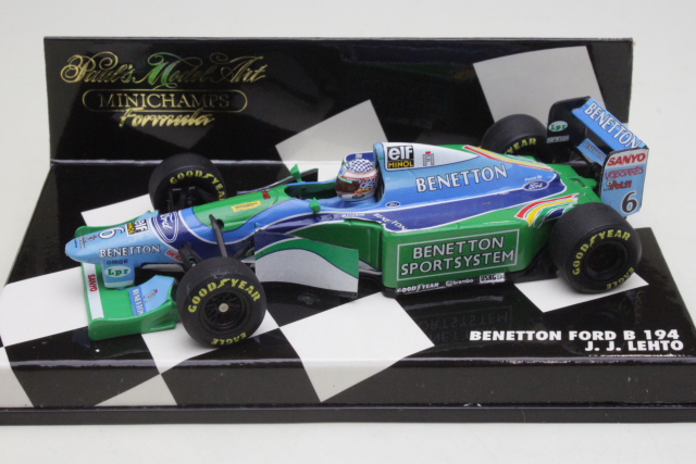 Benetton Ford B194, F1 1994, JJ.Lehto, no.6