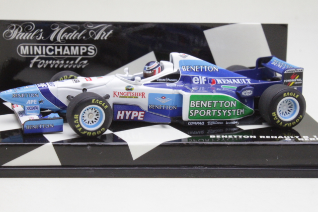 Benetton Renault B196, F1 1996, G.Berger, no.4