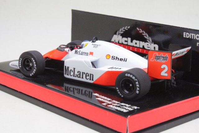 McLaren MP4/2C, British GP 1986, K.Rosberg, no.2
