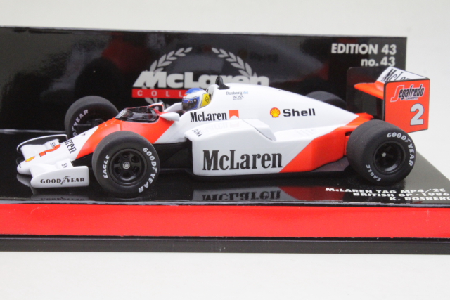 McLaren MP4/2C, British GP 1986, K.Rosberg, no.2