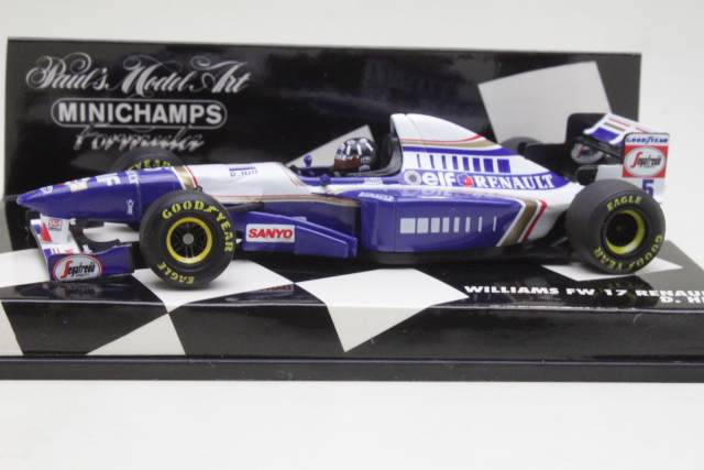 Williams FW17, F1 1995, D.Hill, no.5