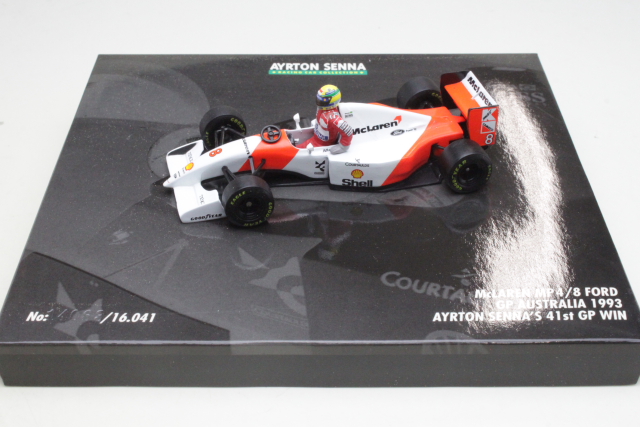 McLaren MP4/8, Australian GP 1993, A.Senna, no.8