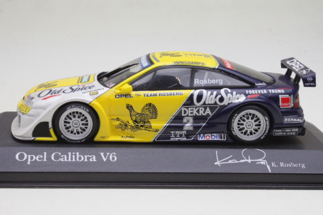 Opel Calibra V6 4x4, ITC France 1995, K.Rosberg, no.2
