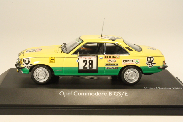 Opel Commodore B GS/E, Tour de Corse 1974, Baraillier, no.28
