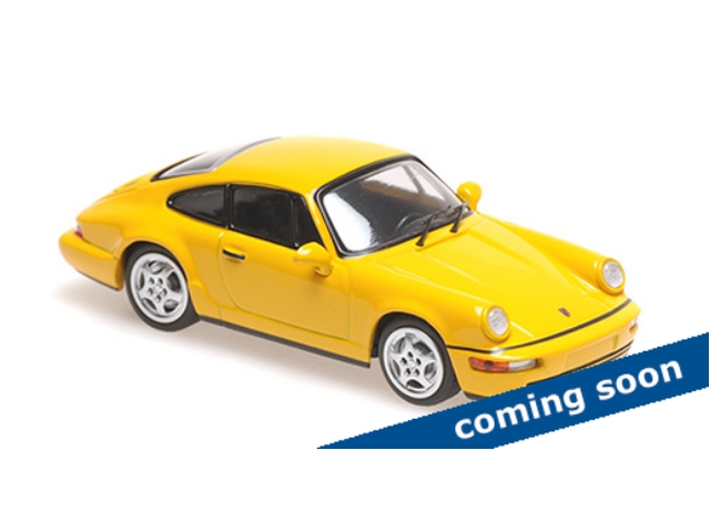 Porsche 911 Carrera 1992, keltainen