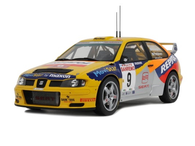 Seat Cordoba Evo2, San Remo 1999, H.Rovanperä, no.9