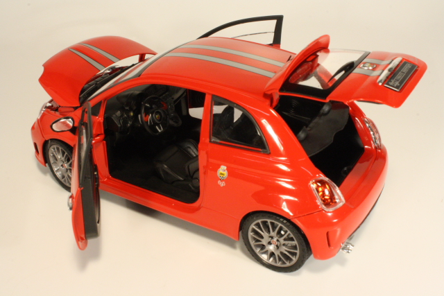 Fiat 500 Abarth Tribute Ferrari, red 1:18