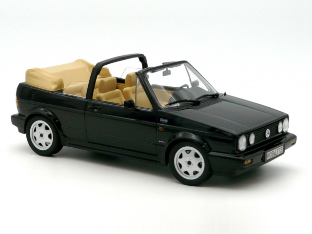 VW Golf 1 Cabriolet 1992, black