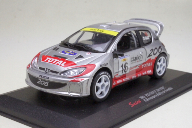 Peugeot 206 WRC, Sweden 2001, H.Rovanpera, no.16