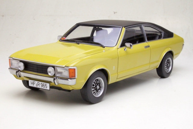 Ford Granada 2.3L V6 GT Coupe 1975, yellow/black