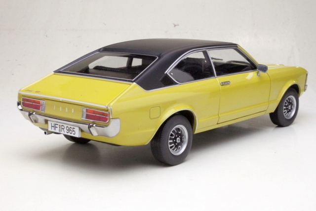 Ford Granada 2.3L V6 GT Coupe 1975, yellow/black