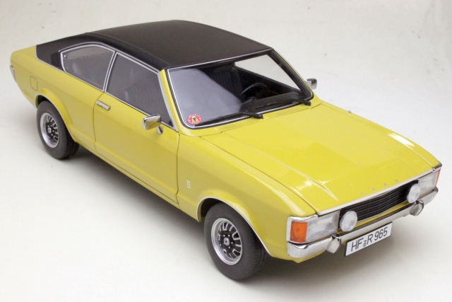 Ford Granada 2.3L V6 GT Coupe 1975, yellow/black