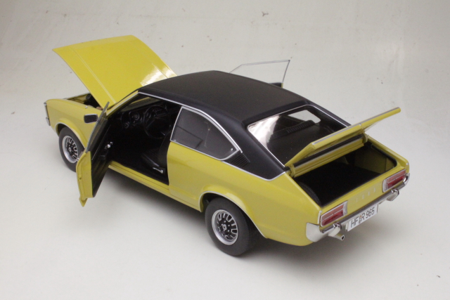 Ford Granada 2.3L V6 GT Coupe 1975, yellow/black