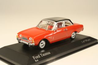 Ford Taunus 17M P3 1960, red/black