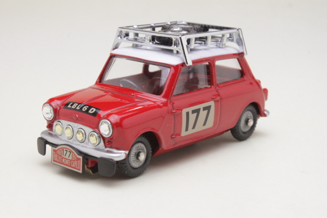 Mini Cooper S, Monte Carlo 1967, R.Aaltonen, no.177
