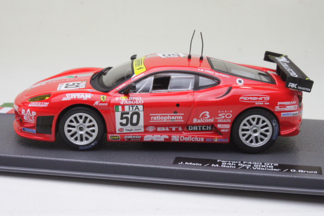Ferrari F430 GT2, 24h Spa 2008, M.Salo/T.Vilander, no.50