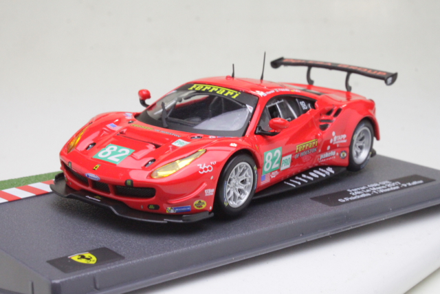 Ferrari 488 GTE, 24h LeMans 2017, T.Vilander, no.82