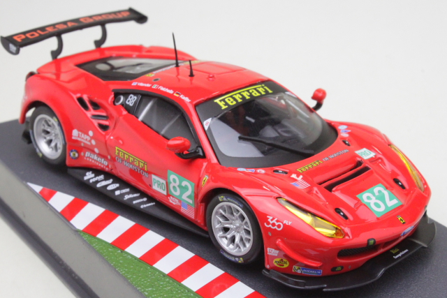 Ferrari 488 GTE, 24h LeMans 2017, T.Vilander, no.82