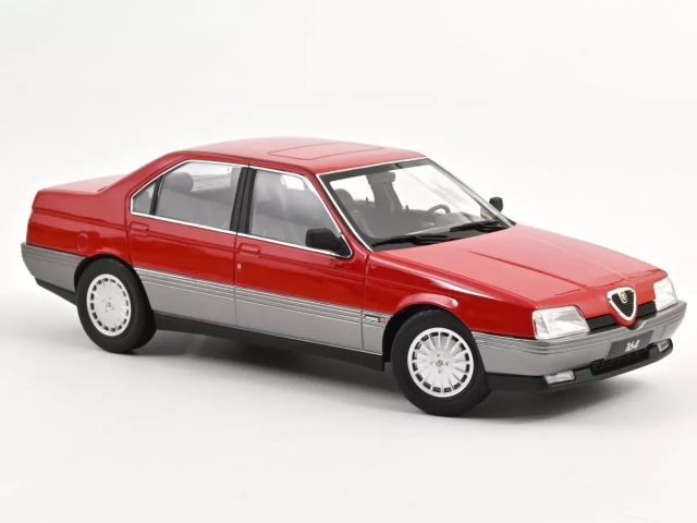 Alfa Romeo 164 1991, punainen