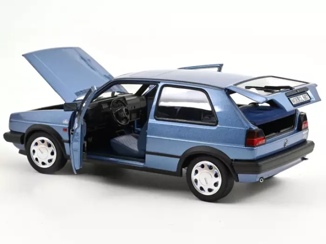 VW Golf 2 1988, sininen "10 Millionen"