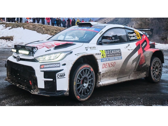 Toyota GR Yaris Rally2, Monte Carlo 2025, H.Kogure/T.Luhtinen