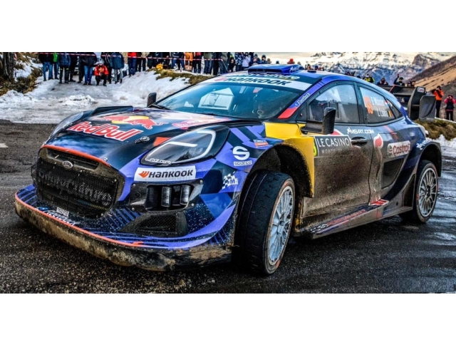 Ford Puma Rally1, Monte Carlo 2025, G.Munster, no.13