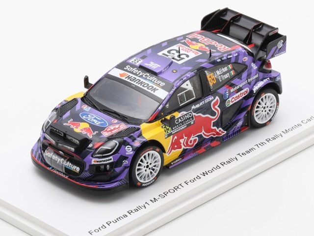 Ford Puma Rally1, Monte Carlo 2025, J.McErlean, no.55