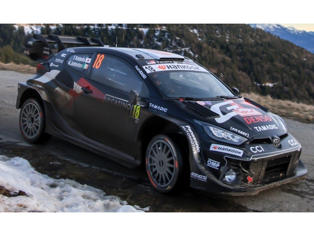 Toyota GR Yaris Rally1, Monte Carlo 2025, T.Katsuta, no.18