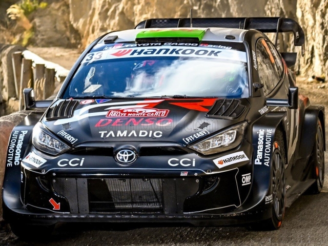 Toyota GR Yaris Rally1, Monte Carlo 2025, E.Evans, no.33
