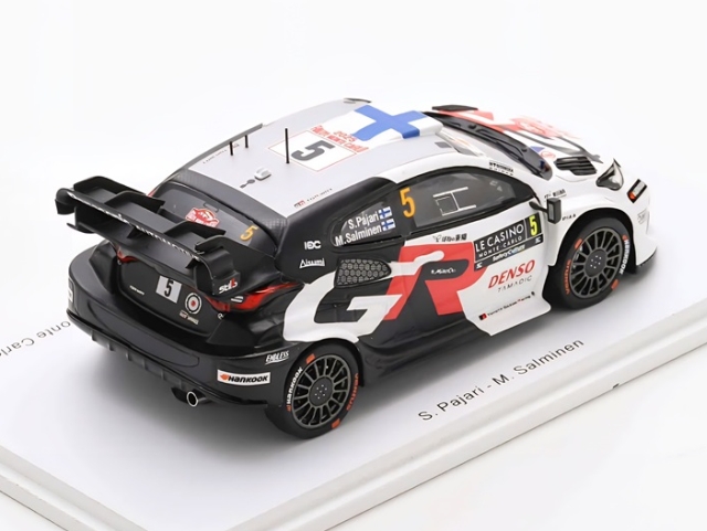 Toyota GR Yaris Rally1, Monte Carlo 2025, S.Pajari, no.5