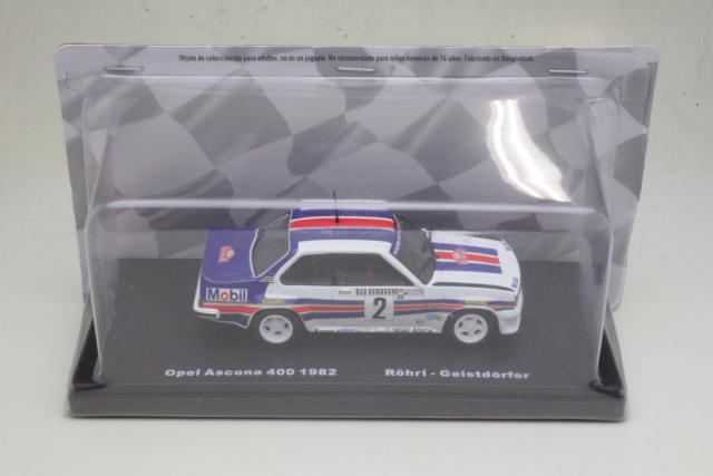 Opel Ascona B 400, Monte Carlo 1982, W.Rohrl, no.2