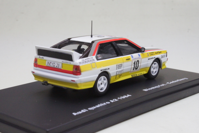 Audi Quattro A2, Acropolis 1984, S.Blomqvist, no.10