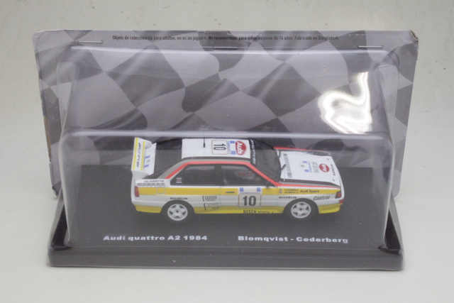Audi Quattro A2, Acropolis 1984, S.Blomqvist, no.10