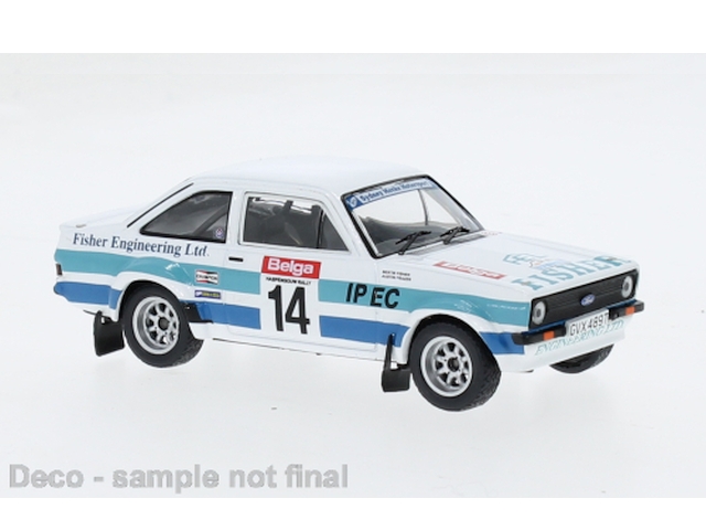 Ford Escort Mk2 RS1800, Haspengouw 1980, B.Fisher, no.14