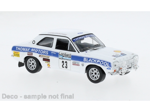 Ford Escort Mk1 RS1600, RAC 1975, B.Coleman, no.23