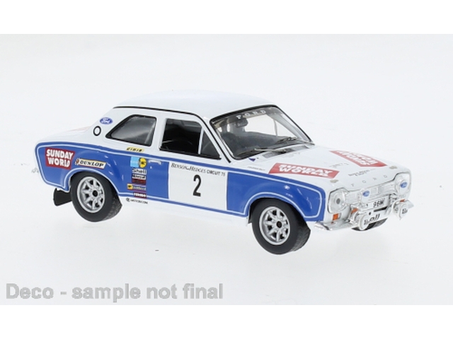 Ford Escort Mk1 RS1600, Circuit of Ireland 1975, B.Coleman, no.2