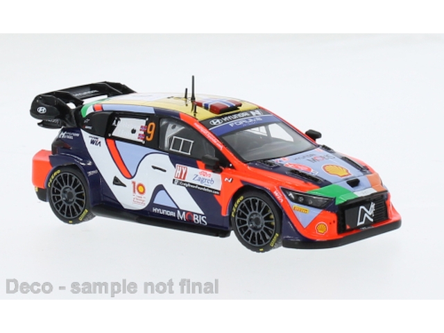 Hyundai i20 N Rally1, Croatia 2024, A.Mikkelsen, no.9