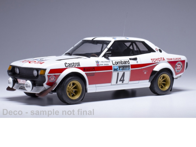 Toyota Celica 2000 GT (RA21), RAC 1977, P-I.Walfridson, no.14