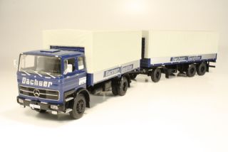 Mercedes LP1624 1969 "Dachser", täysperävaunu