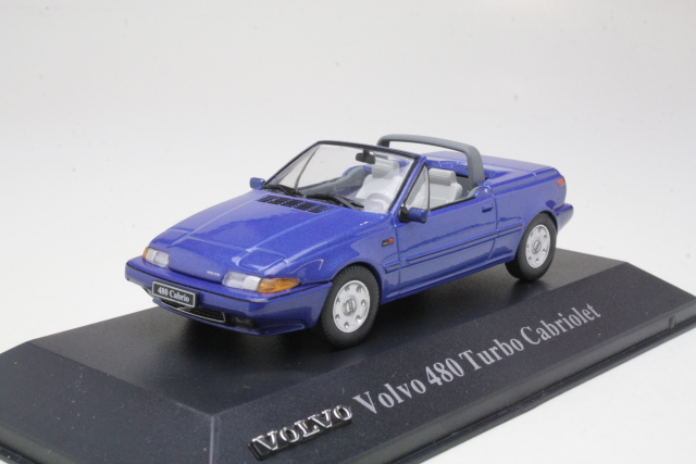 Volvo 480 Turbo Cabriolet, blue