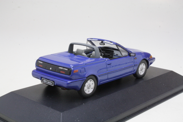 Volvo 480 Turbo Cabriolet, blue