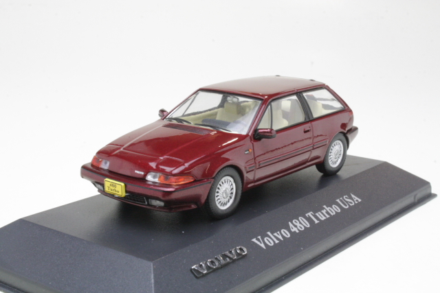 Volvo 480 Turbo USA, dark red
