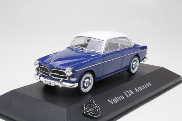 Volvo 120 Amazon, sininen/valkoinen